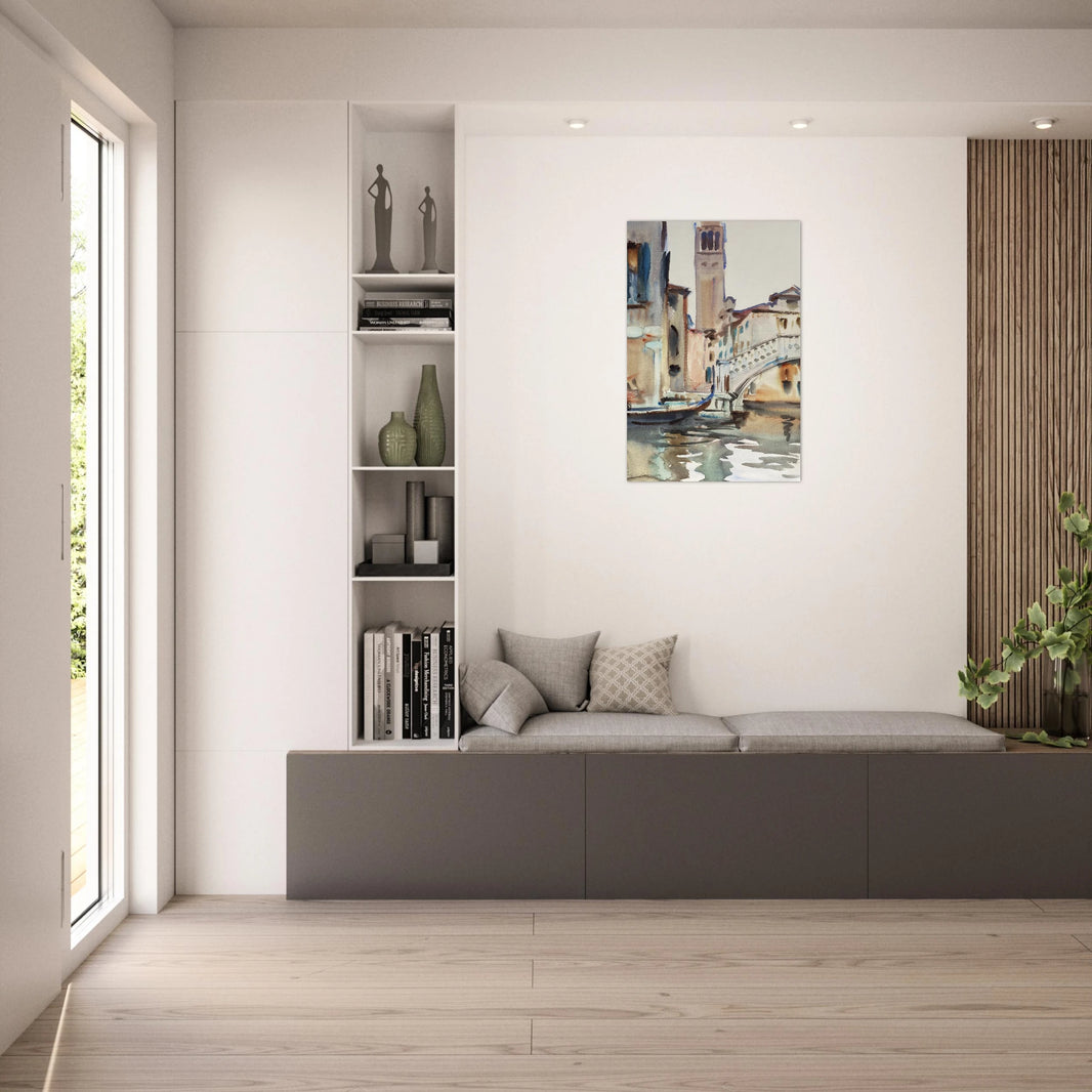 A Bridge and Campanile, Venice-d5e5d6d7-83df-4508-93cb-fc6bcfb9be3f